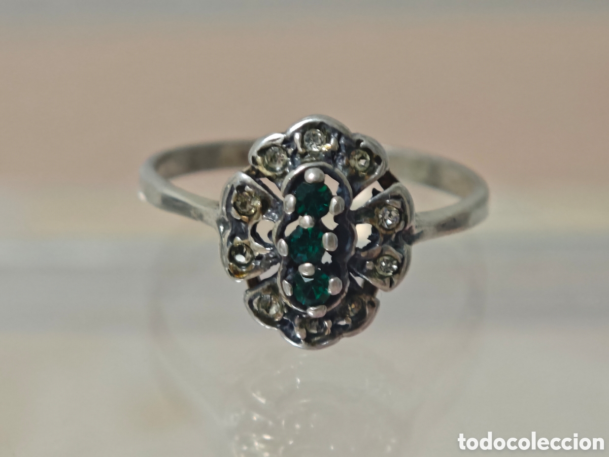 Joyeria: Anillo anillo isabelino en plata de ley - Foto 4