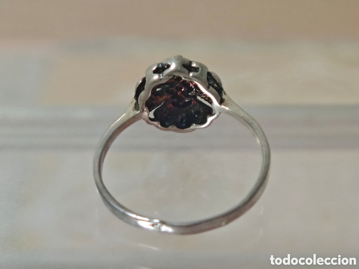 Joyeria: Anillo anillo isabelino en plata de ley - Foto 8