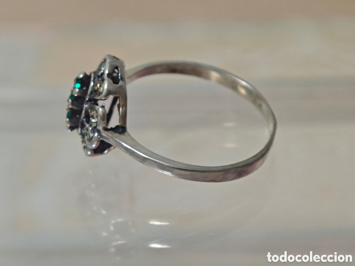 Joyeria: Anillo anillo isabelino en plata de ley - Foto 10