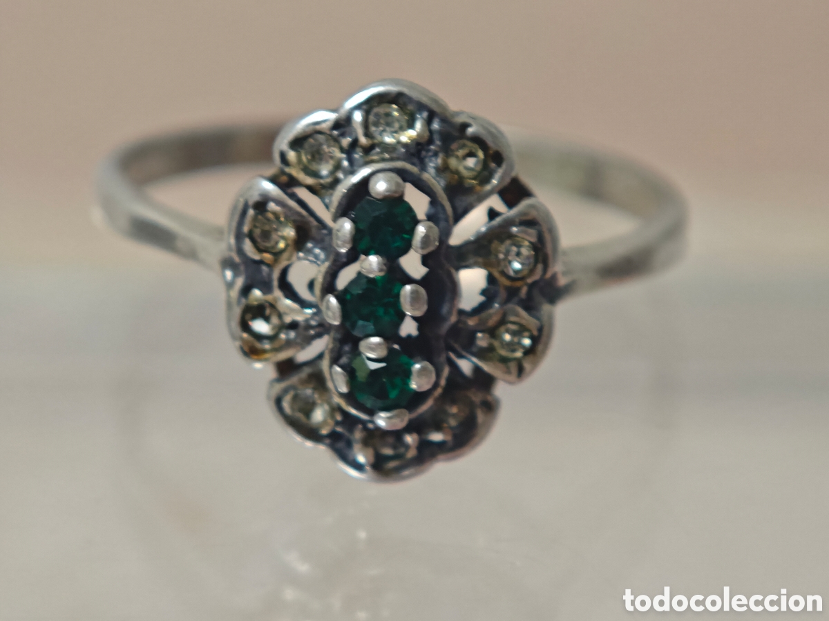 Joyeria: Anillo anillo isabelino en plata de ley