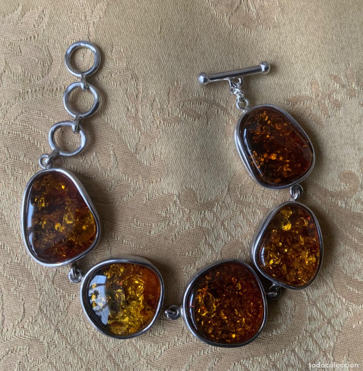 Joyeria: PULSERA &Aacute;MBAR DEL BALTICO Y PLATA 925 - Foto 6