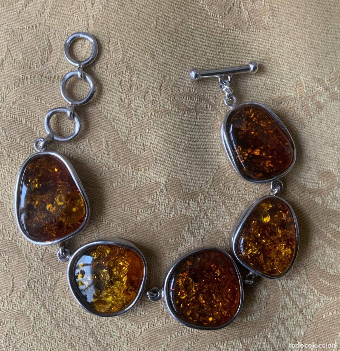 Joyeria: PULSERA &Aacute;MBAR DEL BALTICO Y PLATA 925 - Foto 8