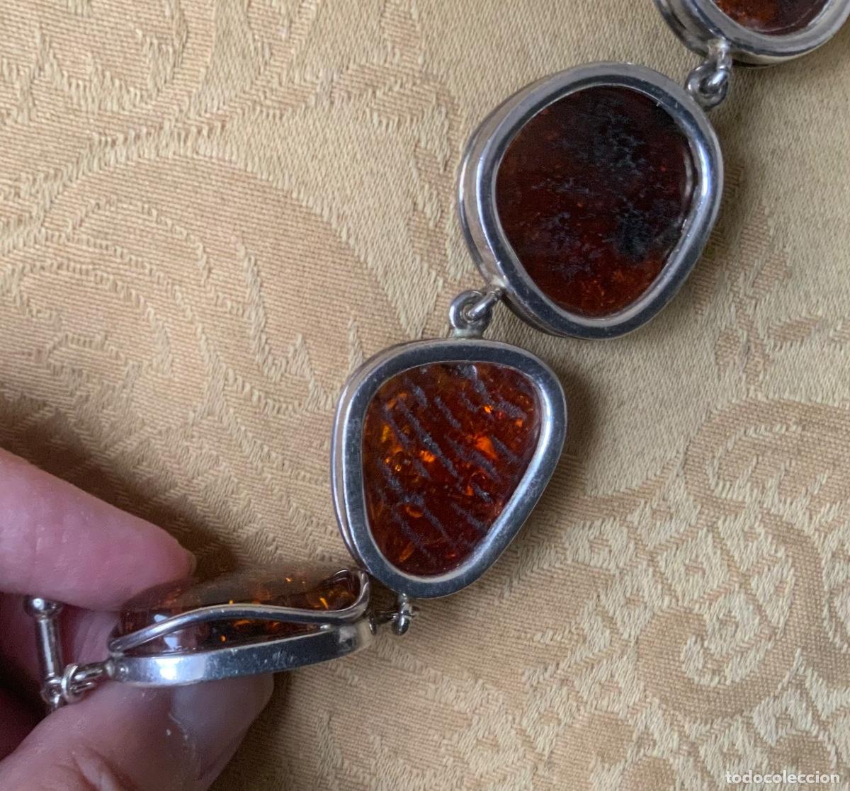 Joyeria: PULSERA &Aacute;MBAR DEL BALTICO Y PLATA 925 - Foto 9