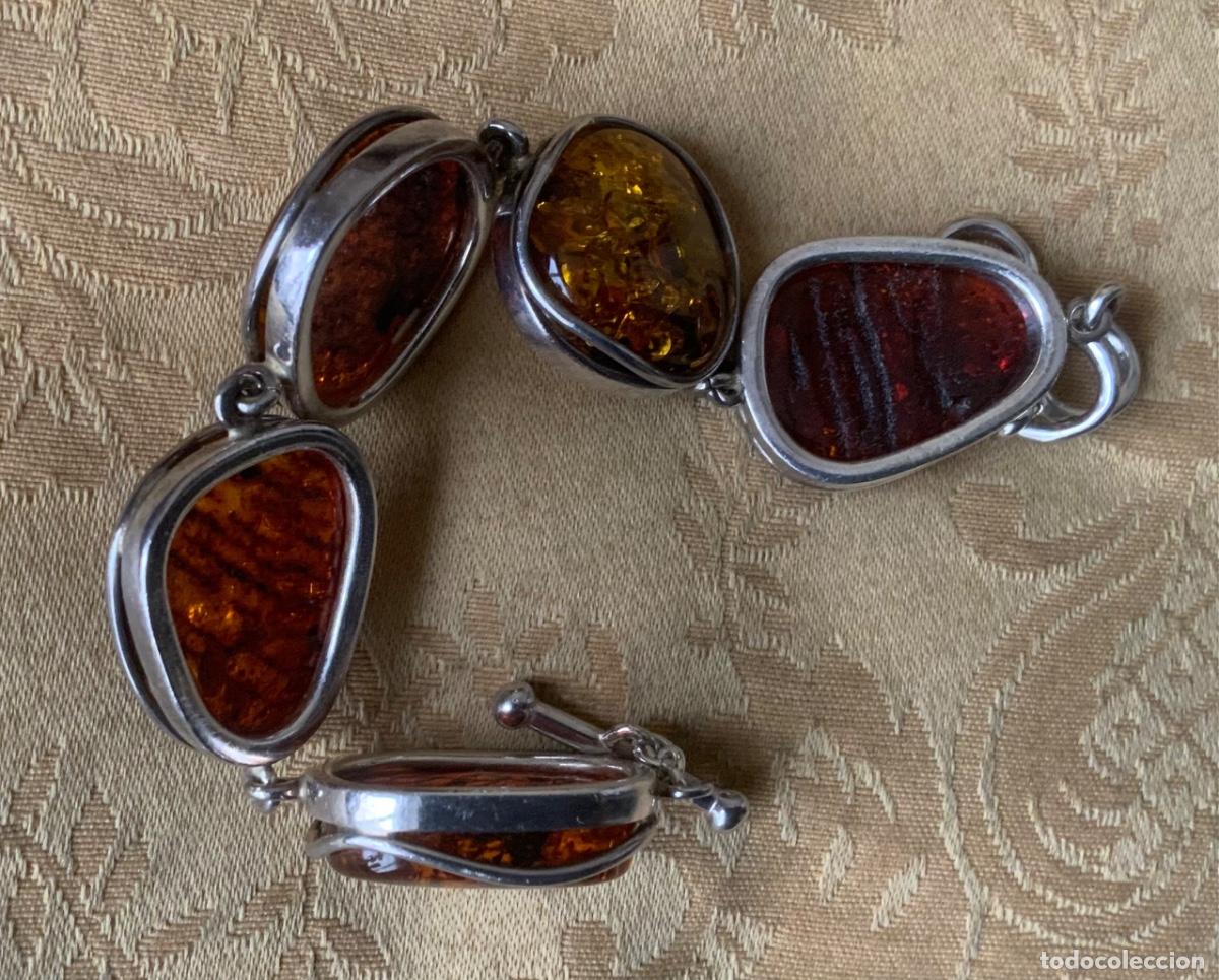 Joyeria: PULSERA &Aacute;MBAR DEL BALTICO Y PLATA 925 - Foto 13
