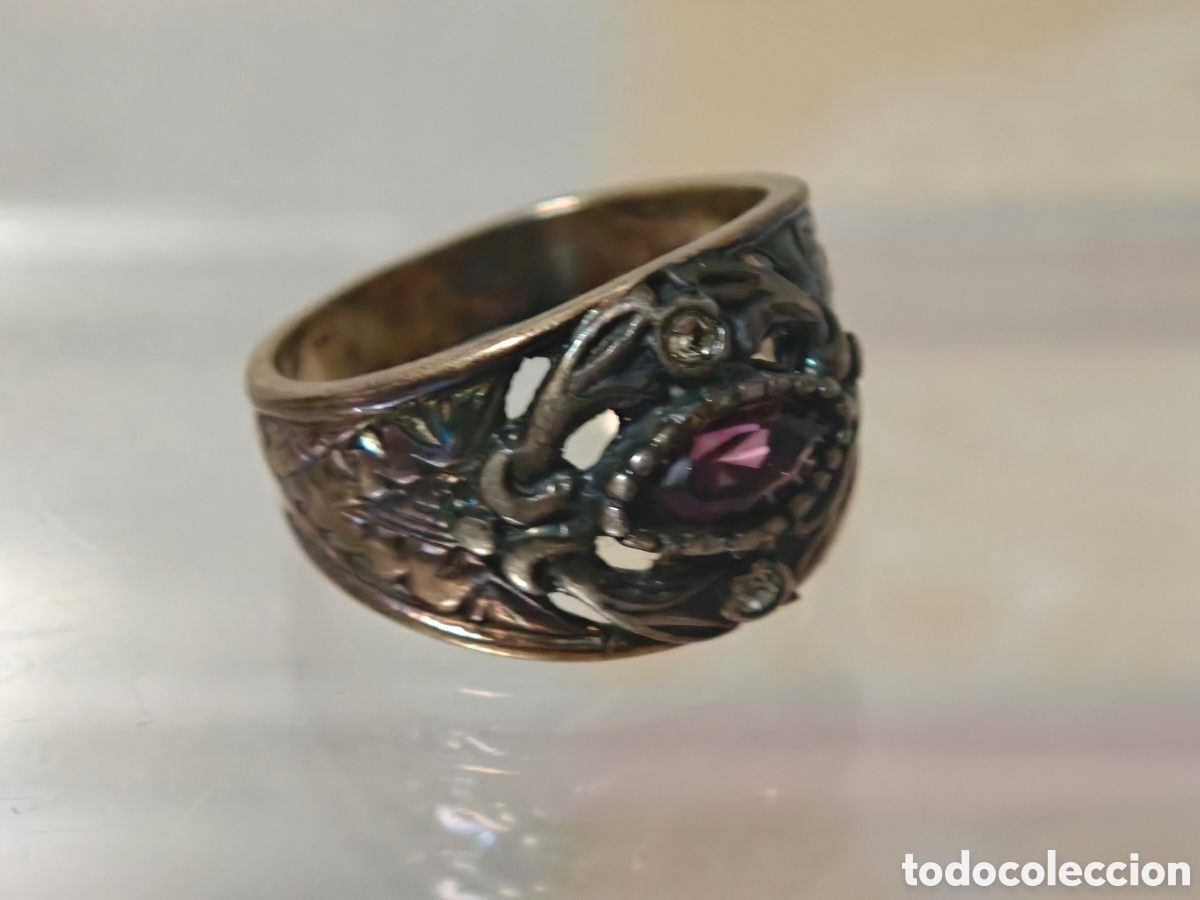 Joyeria: Anillo isabelino en plata de leyb - Foto 2