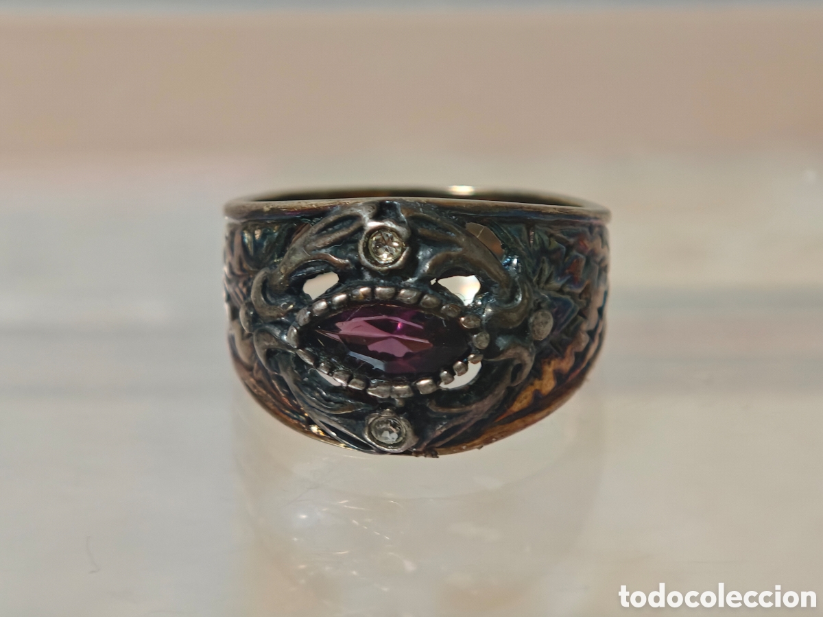 Joyeria: Anillo isabelino en plata de leyb - Foto 4