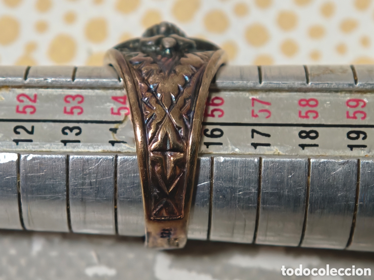Joyeria: Anillo isabelino en plata de leyb - Foto 5