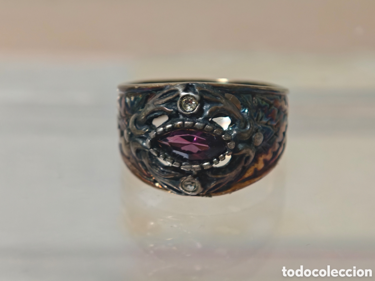 Joyeria: Anillo isabelino en plata de leyb - Foto 6