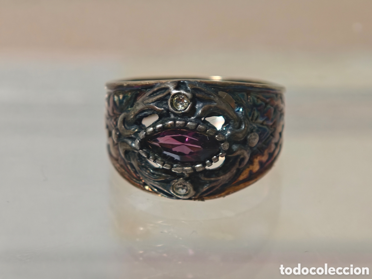 Joyeria: Anillo isabelino en plata de leyb - Foto 7