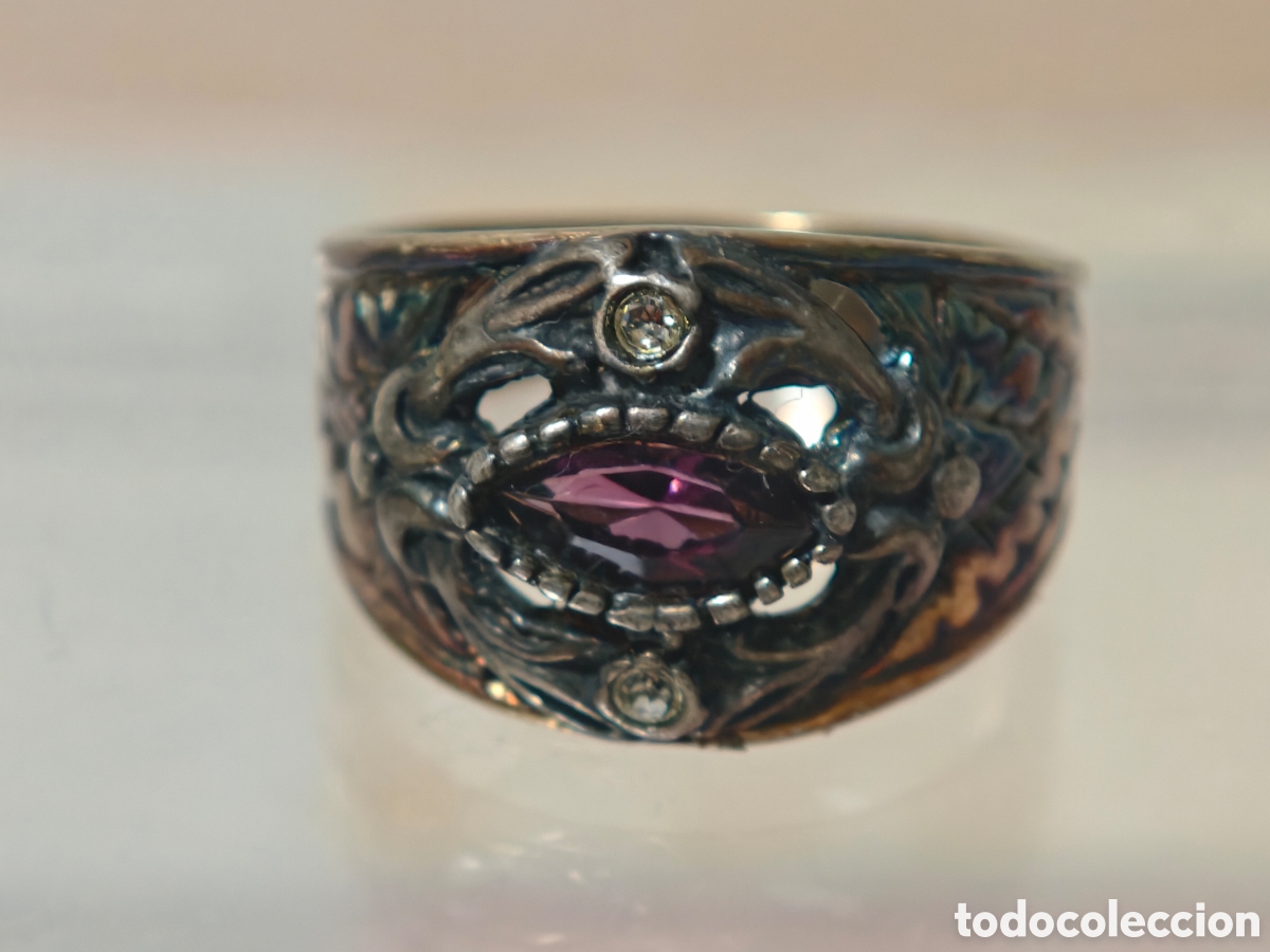 Joyeria: Anillo isabelino en plata de leyb - Foto 8