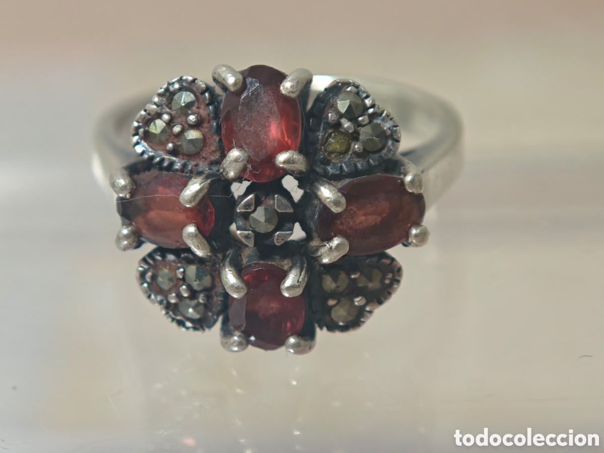 Joyeria: Anillo en Plata de ley estilo arte qdeco
