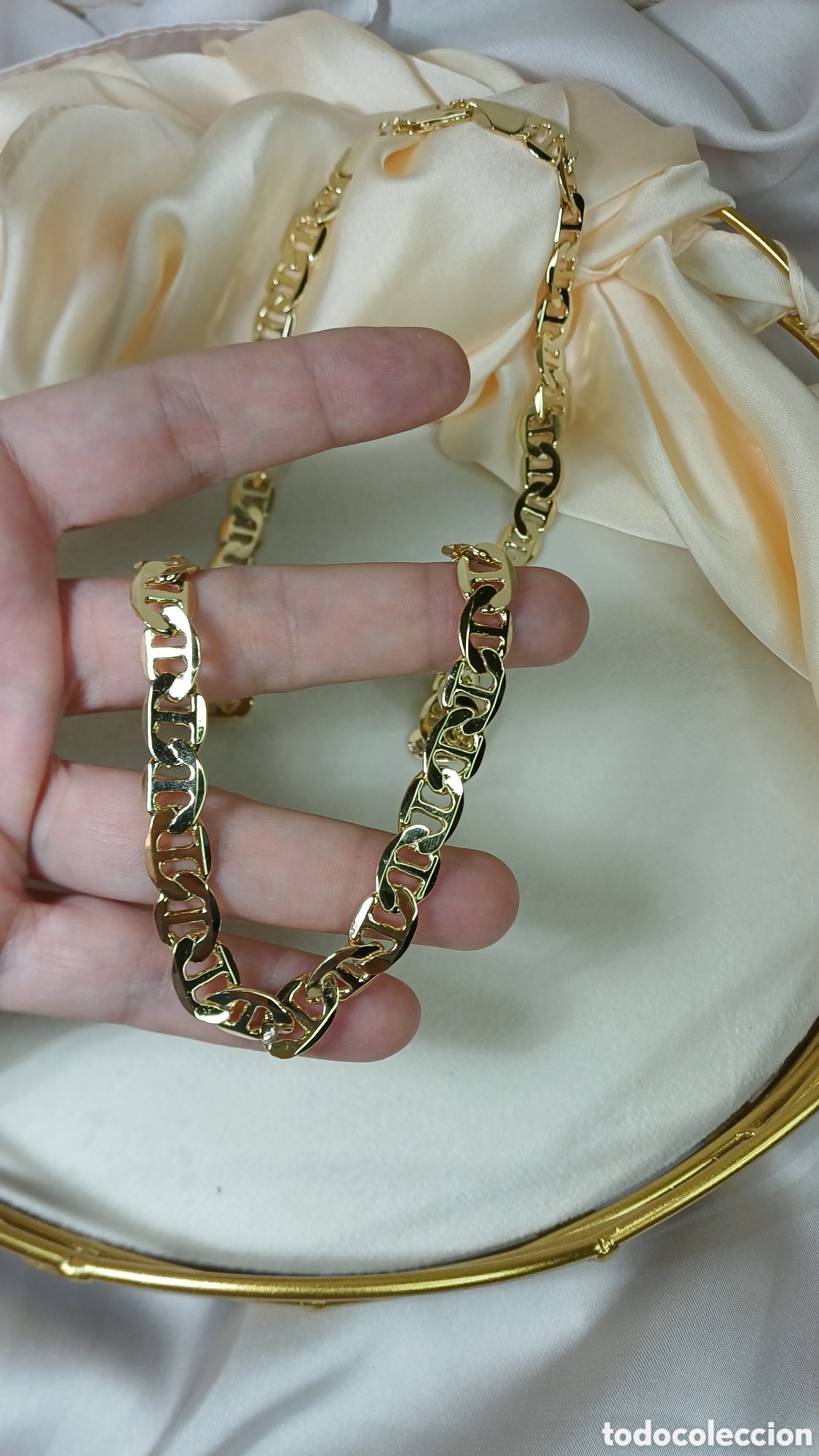 Joyeria: Cadena Tipo Gucci Chapado Oro 18 k - Foto 6