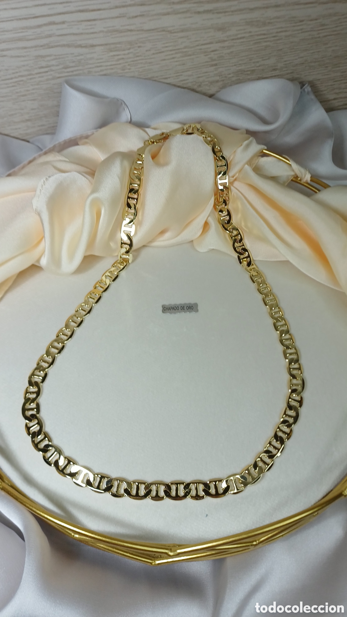Joyeria: Cadena Tipo Gucci Chapado Oro 18 k