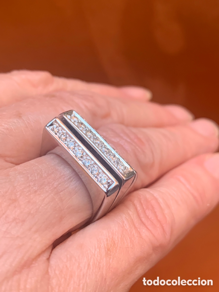 Joyeria: Sortija de oro blanco - Foto 12