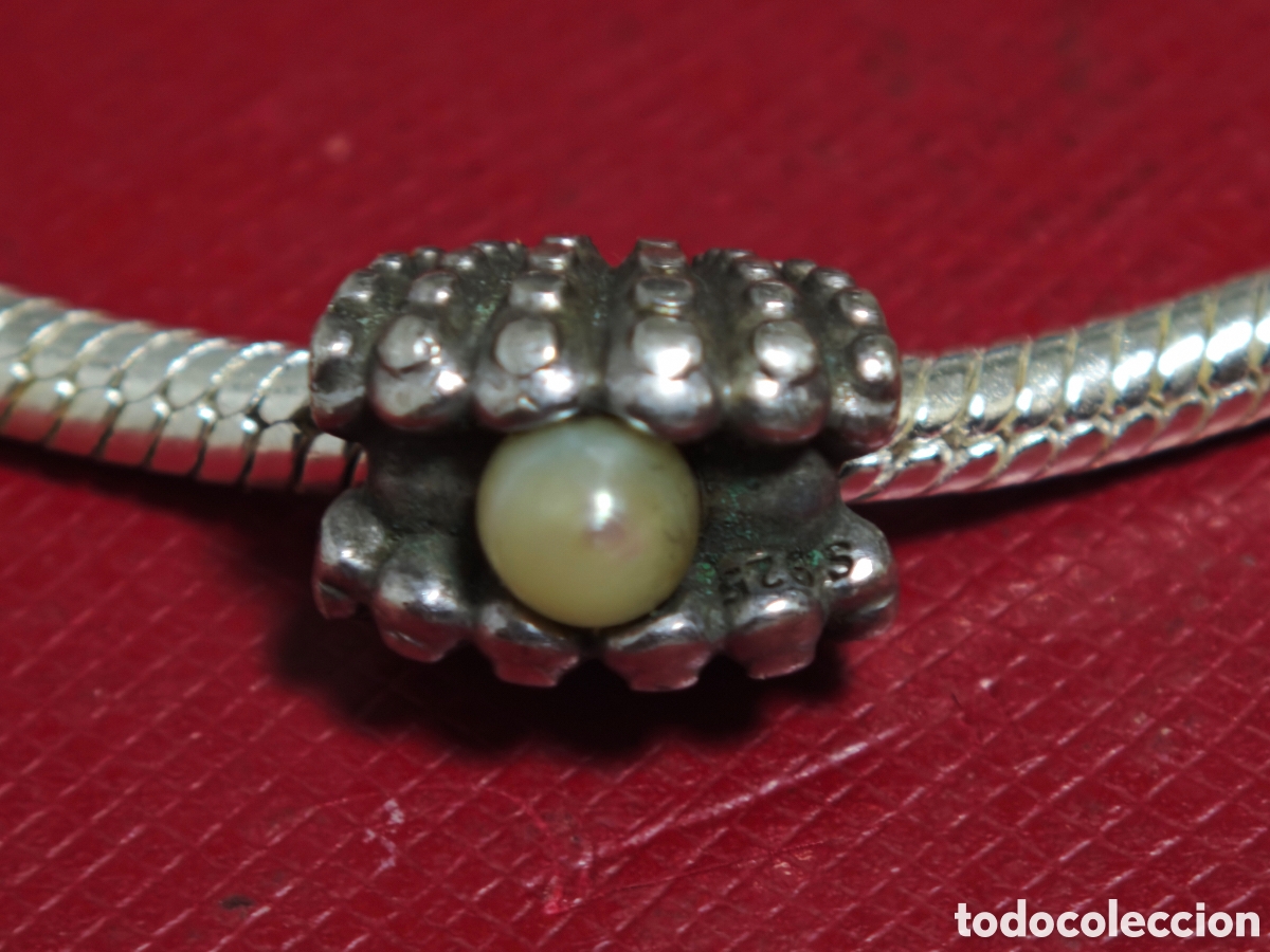 Joyeria: CHARM DE PANDORA PLATA Y PERLA