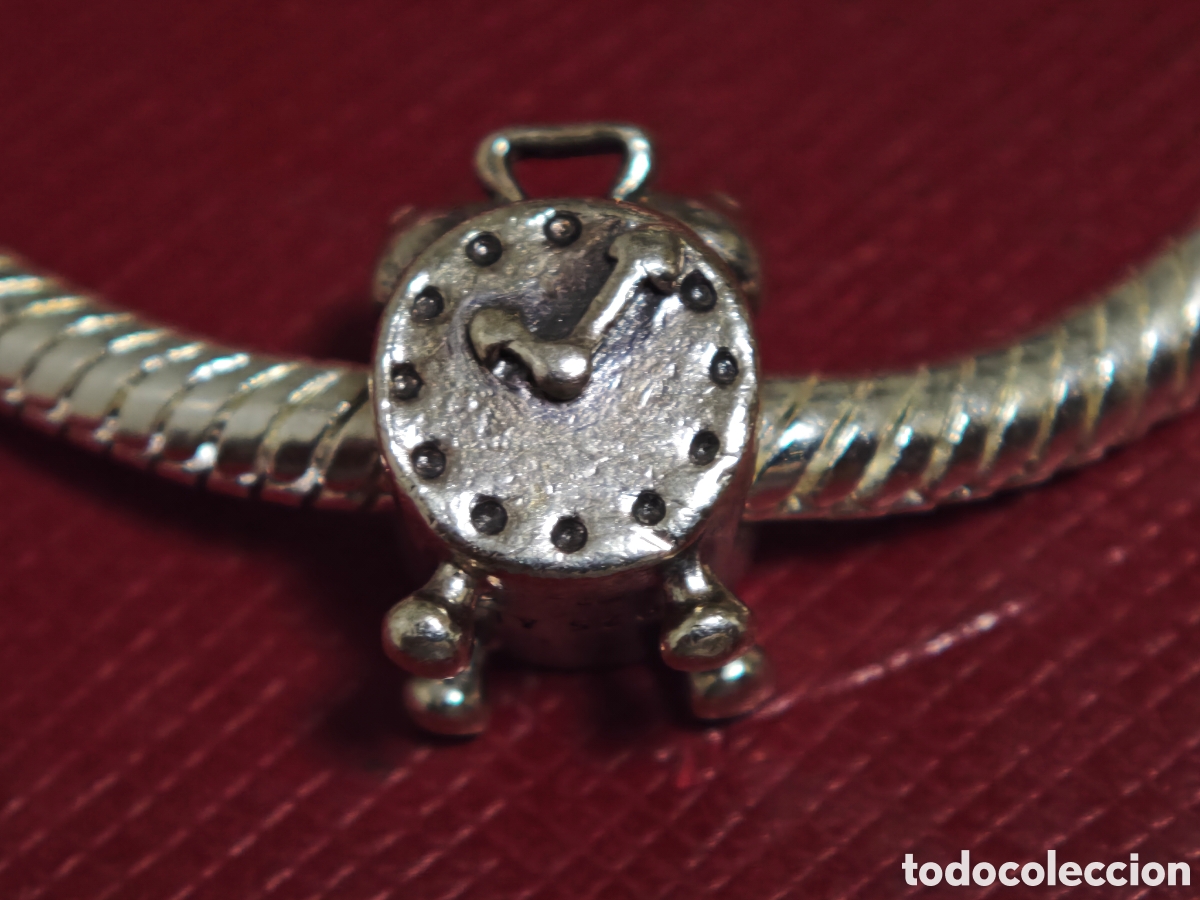 Joyeria: CHARM RELOJ DE PANDORA PLATA