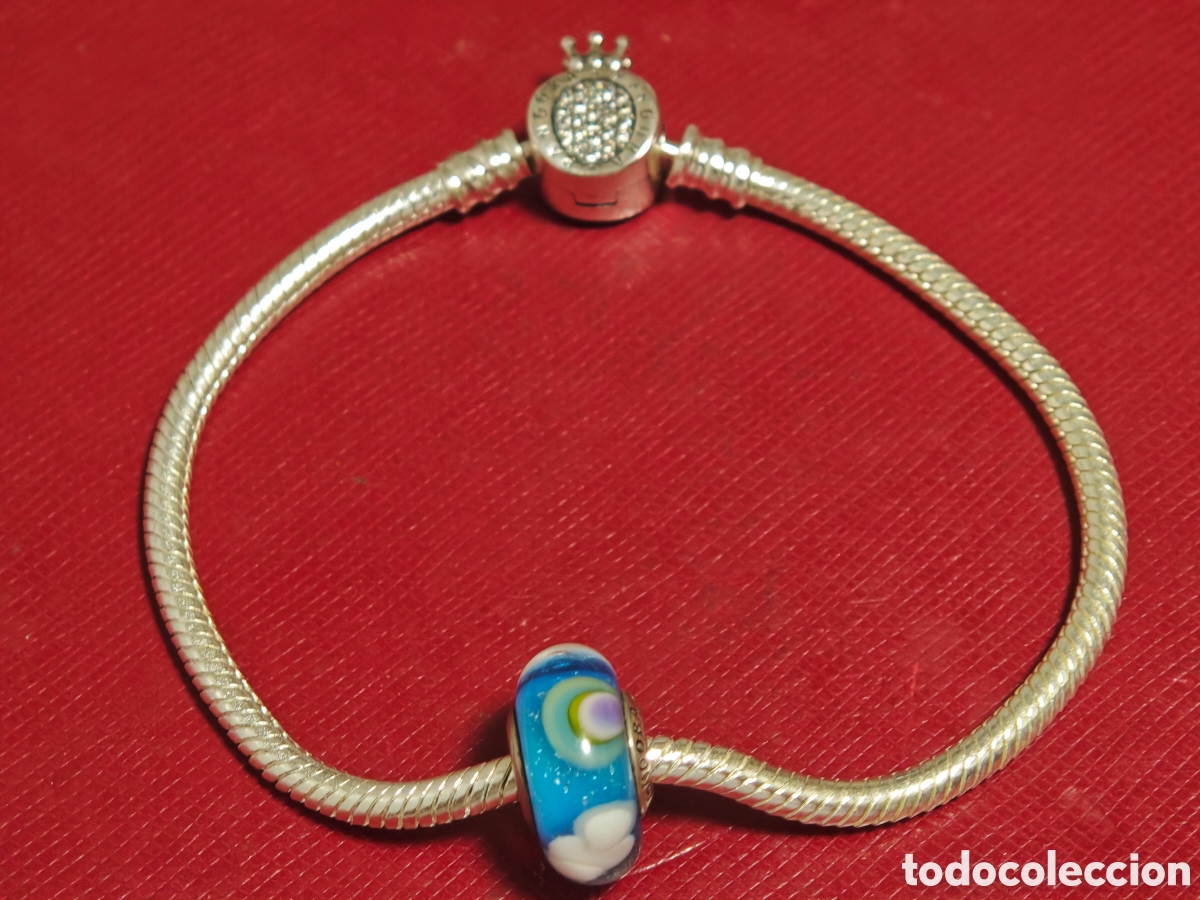Joyeria: Pulsera de Pandora con dos charts de Pandora