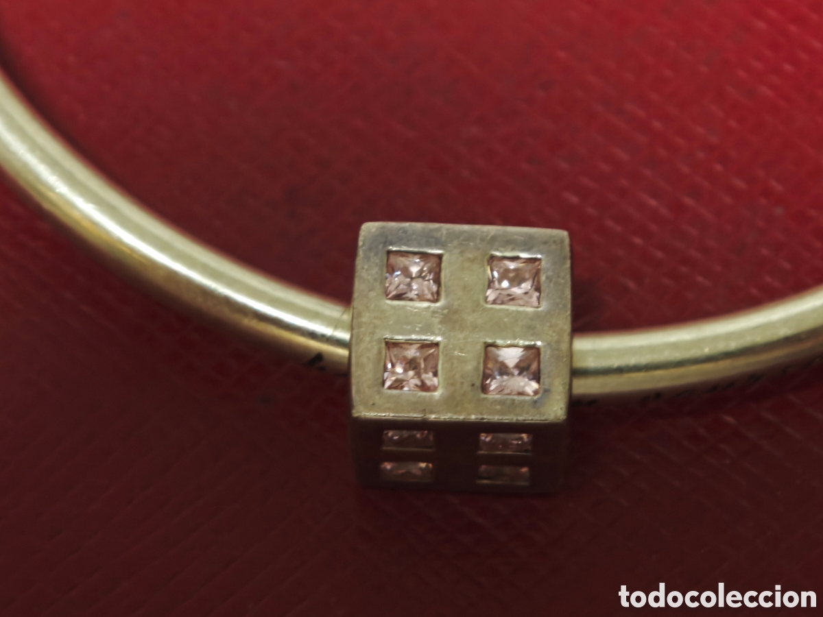 Joyeria: Charm plata dado de colores