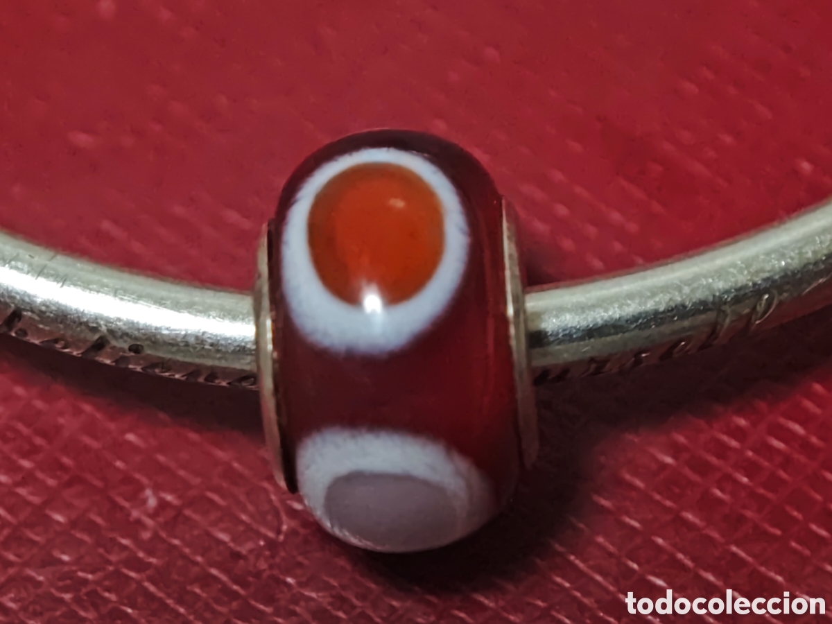 Joyeria: Charm cristal de Murano plata