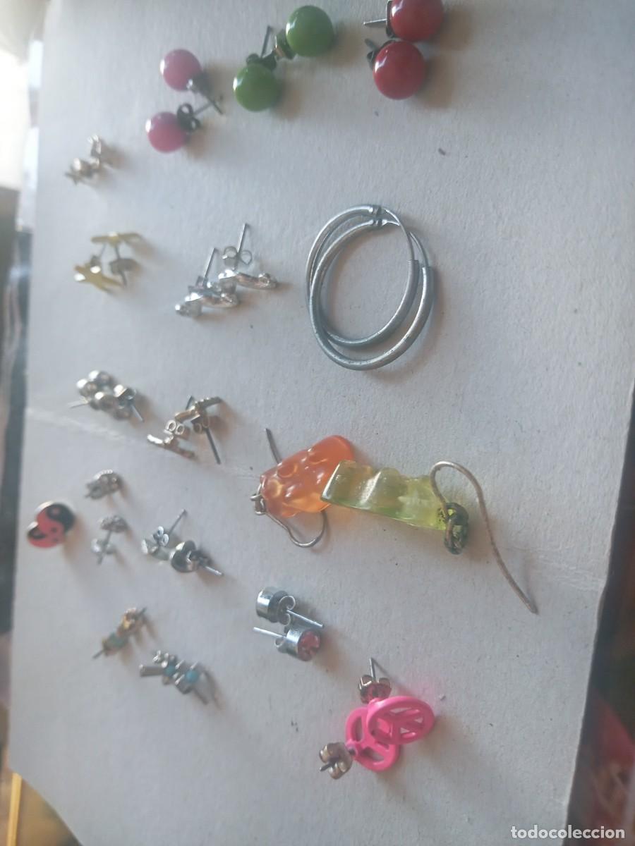 Joyeria: BONITO LOTE DE PENDIENTES ANTIGUOS
