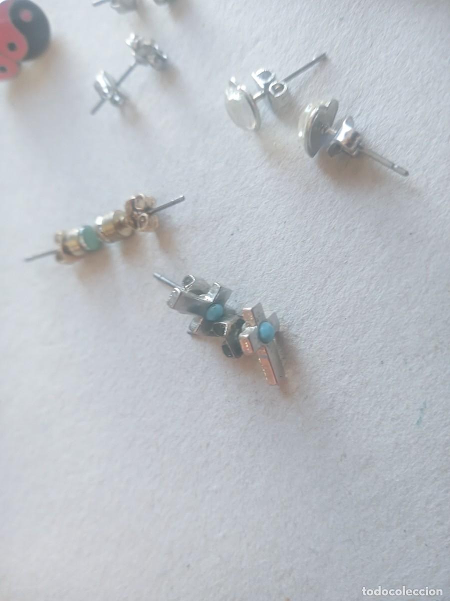 Joyeria: BONITO LOTE DE PENDIENTES ANTIGUOS - Foto 2