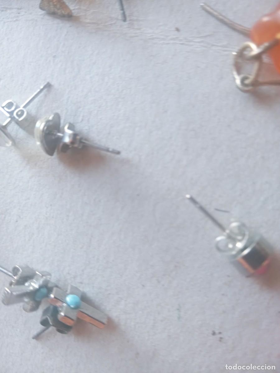 Joyeria: BONITO LOTE DE PENDIENTES ANTIGUOS - Foto 3