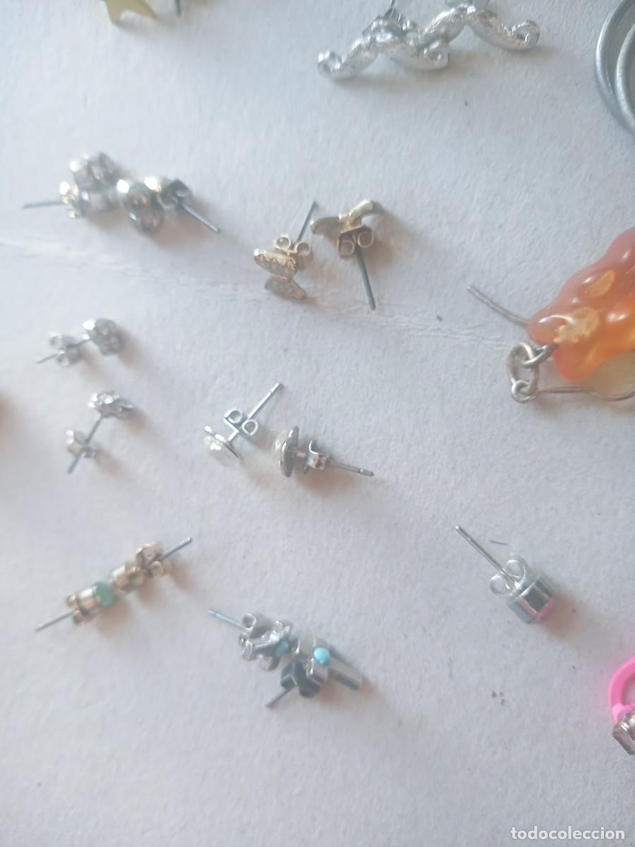 Joyeria: BONITO LOTE DE PENDIENTES ANTIGUOS - Foto 4