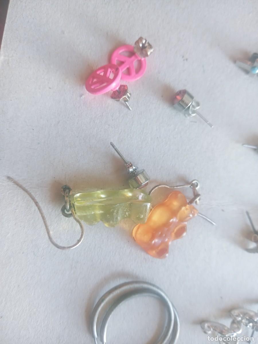 Joyeria: BONITO LOTE DE PENDIENTES ANTIGUOS - Foto 5