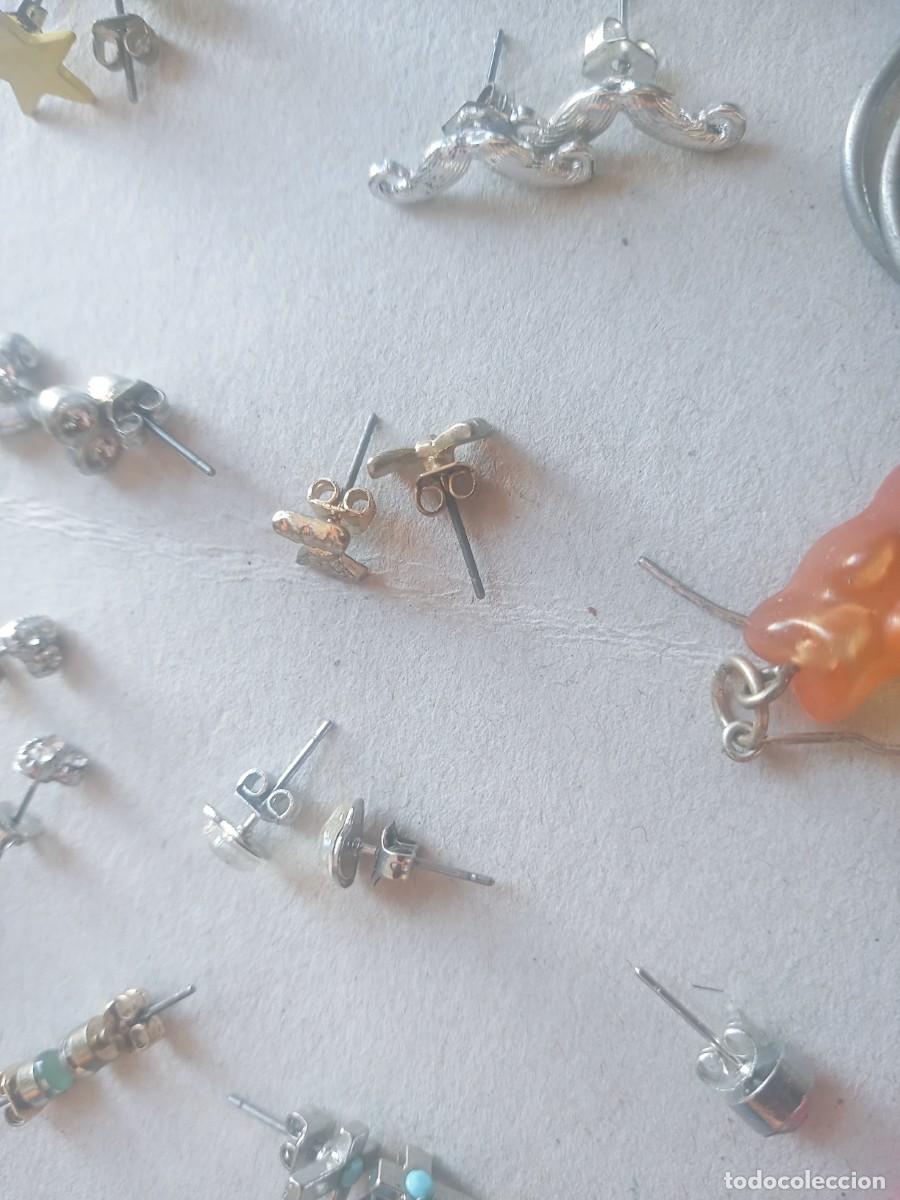 Joyeria: BONITO LOTE DE PENDIENTES ANTIGUOS - Foto 6