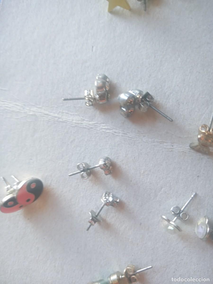 Joyeria: BONITO LOTE DE PENDIENTES ANTIGUOS - Foto 7