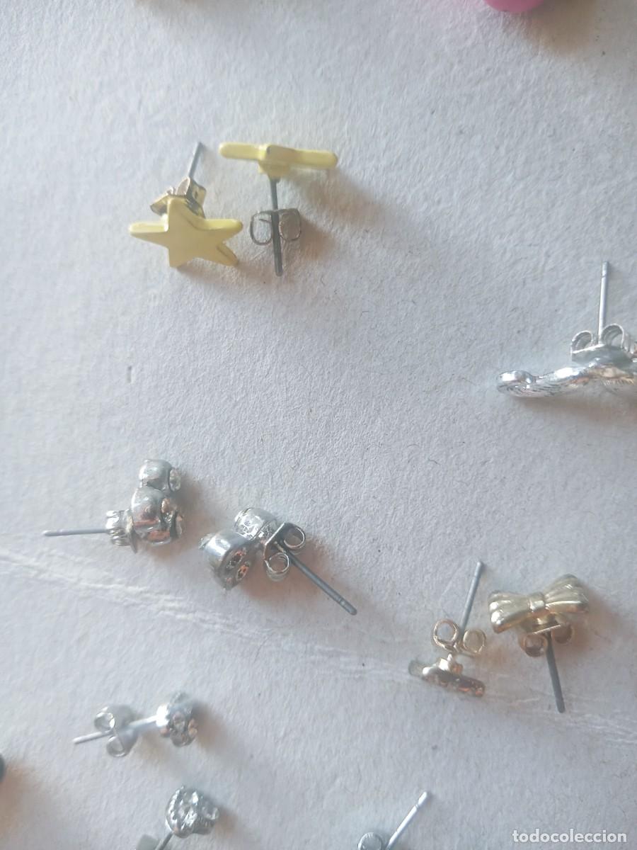 Joyeria: BONITO LOTE DE PENDIENTES ANTIGUOS - Foto 8