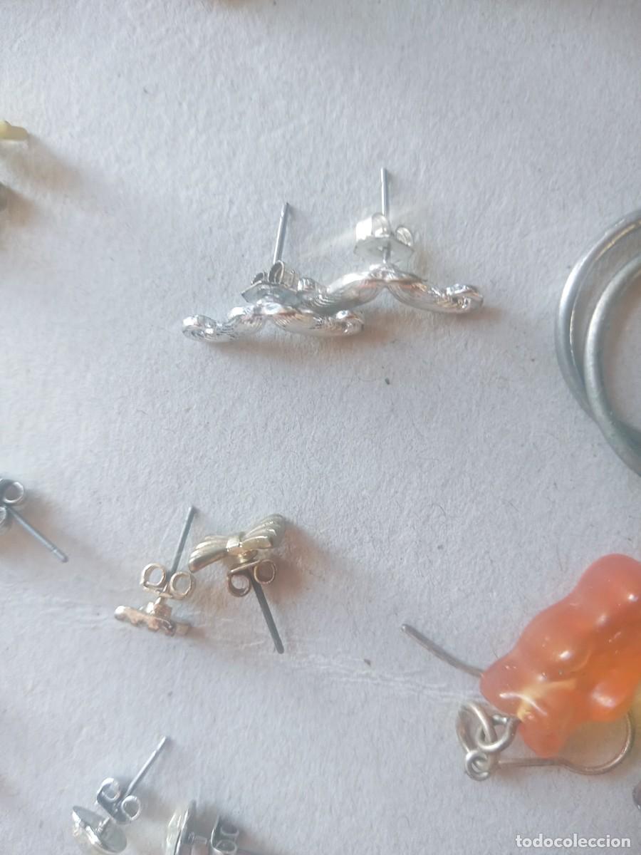 Joyeria: BONITO LOTE DE PENDIENTES ANTIGUOS - Foto 9