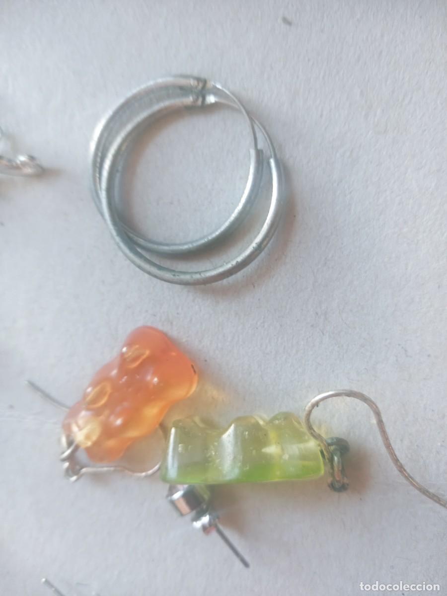 Joyeria: BONITO LOTE DE PENDIENTES ANTIGUOS - Foto 10