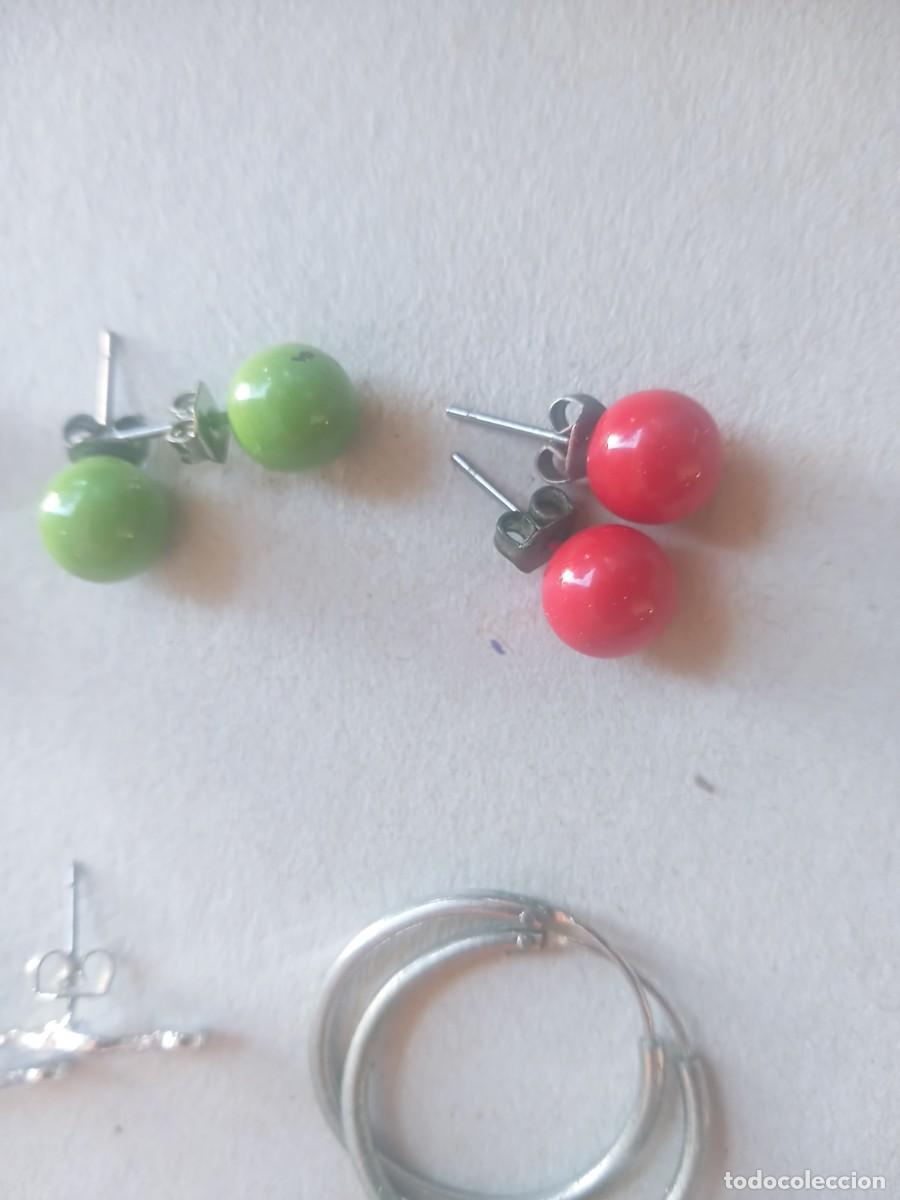 Joyeria: BONITO LOTE DE PENDIENTES ANTIGUOS - Foto 12