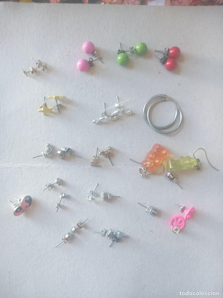 Joyeria: BONITO LOTE DE PENDIENTES ANTIGUOS - Foto 13