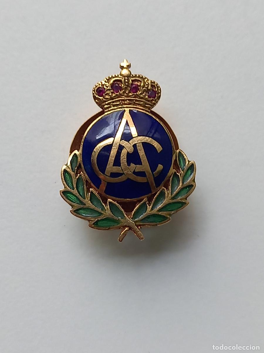 Joyeria: INSIGNIA SOLAPA RACC 1964. NOMINATIVA Y NUMERO DE SOCIO 274