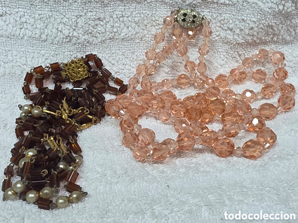 Joyeria: 2 COLLARES VINTAGE DE DIVERSAS &Eacute;POCAS