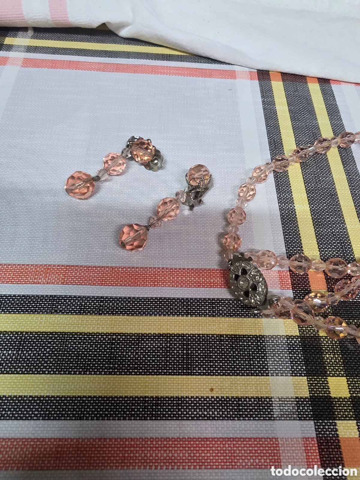 Joyeria: 2 COLLARES + PENDIENTES VINTAGE DE DIVERSAS &Eacute;POCAS - Foto 3