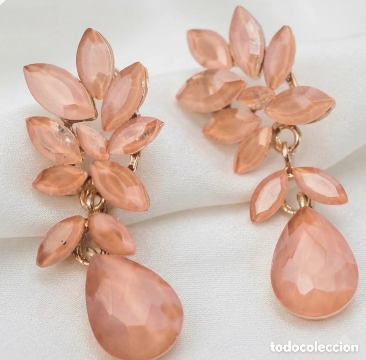 Joaillerie: Pendientes preciosos rosa