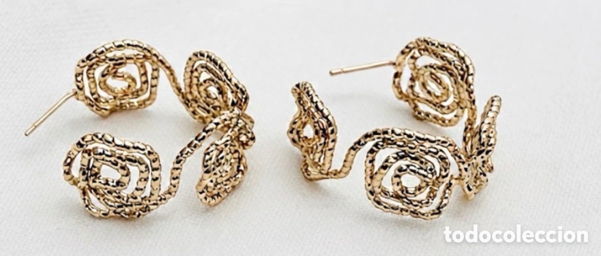 Joyeria: Pendientes boutique dorados