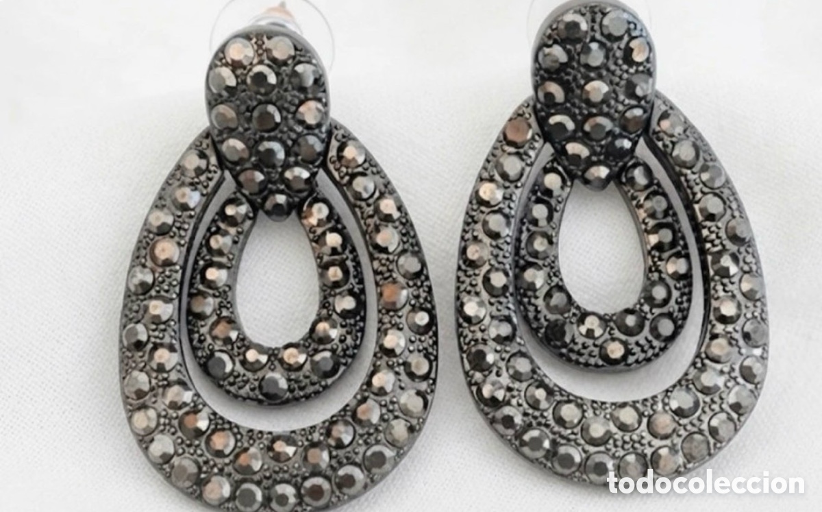 Joyeria: Pendientes boutique grises