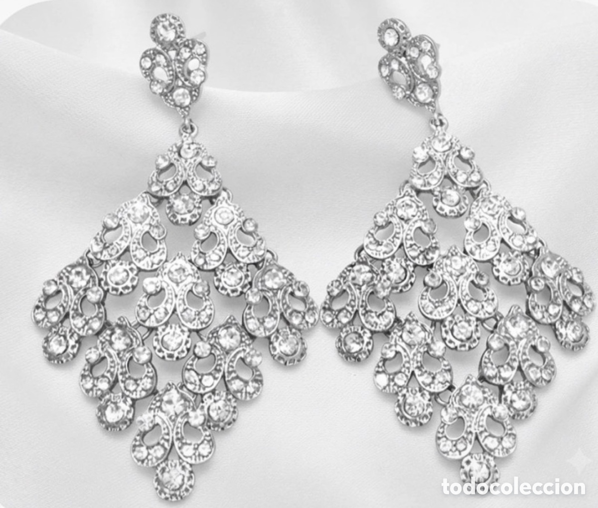 Joyeria: Pendientes plateados