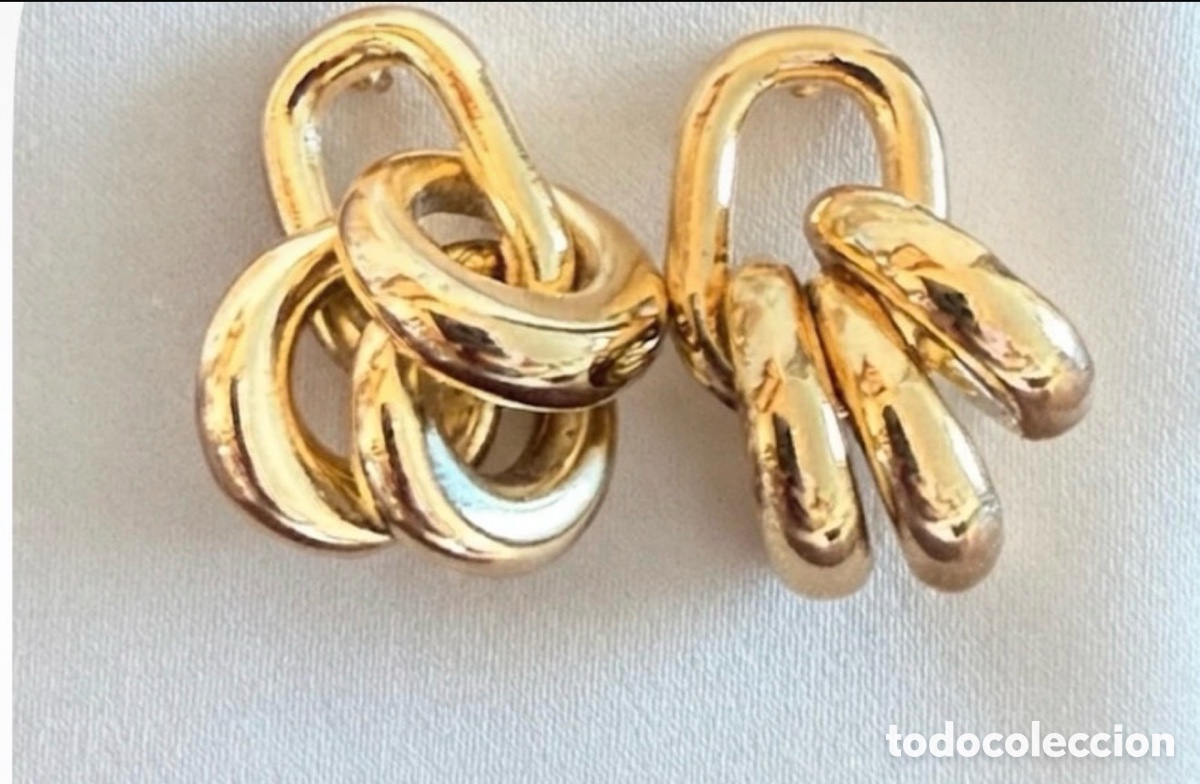 Joyeria: Pendientes dorados boutique