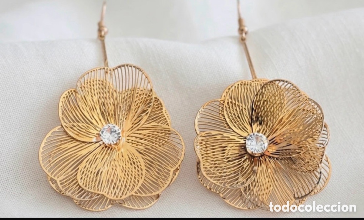 Joyeria: Pendientes boutique dorados