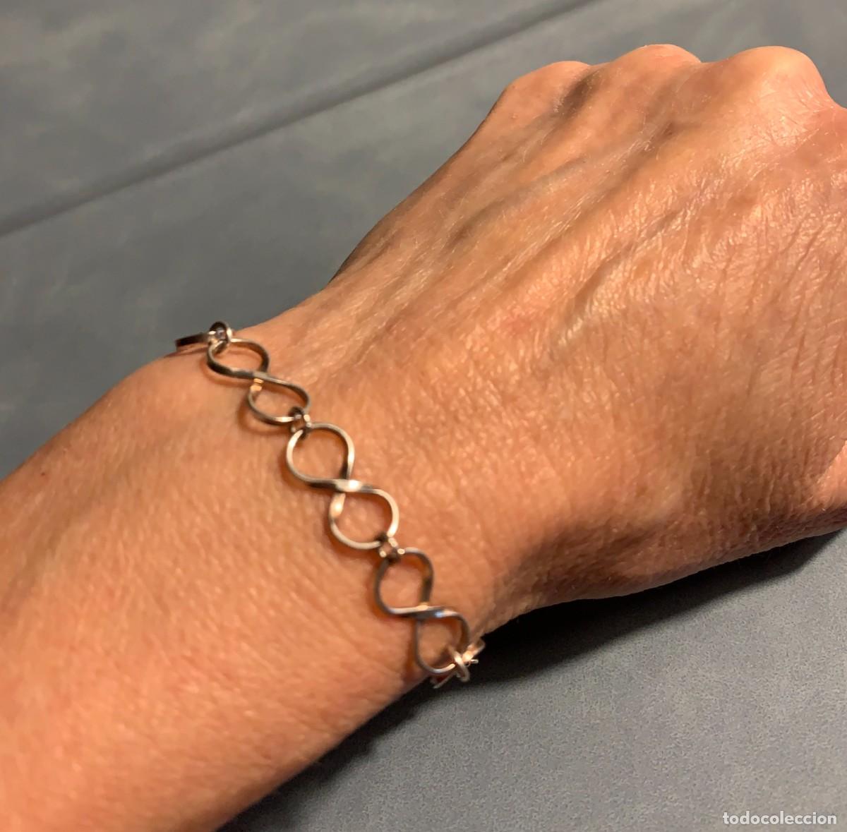 Joyeria: Pulsera INFINITY en plata de ley