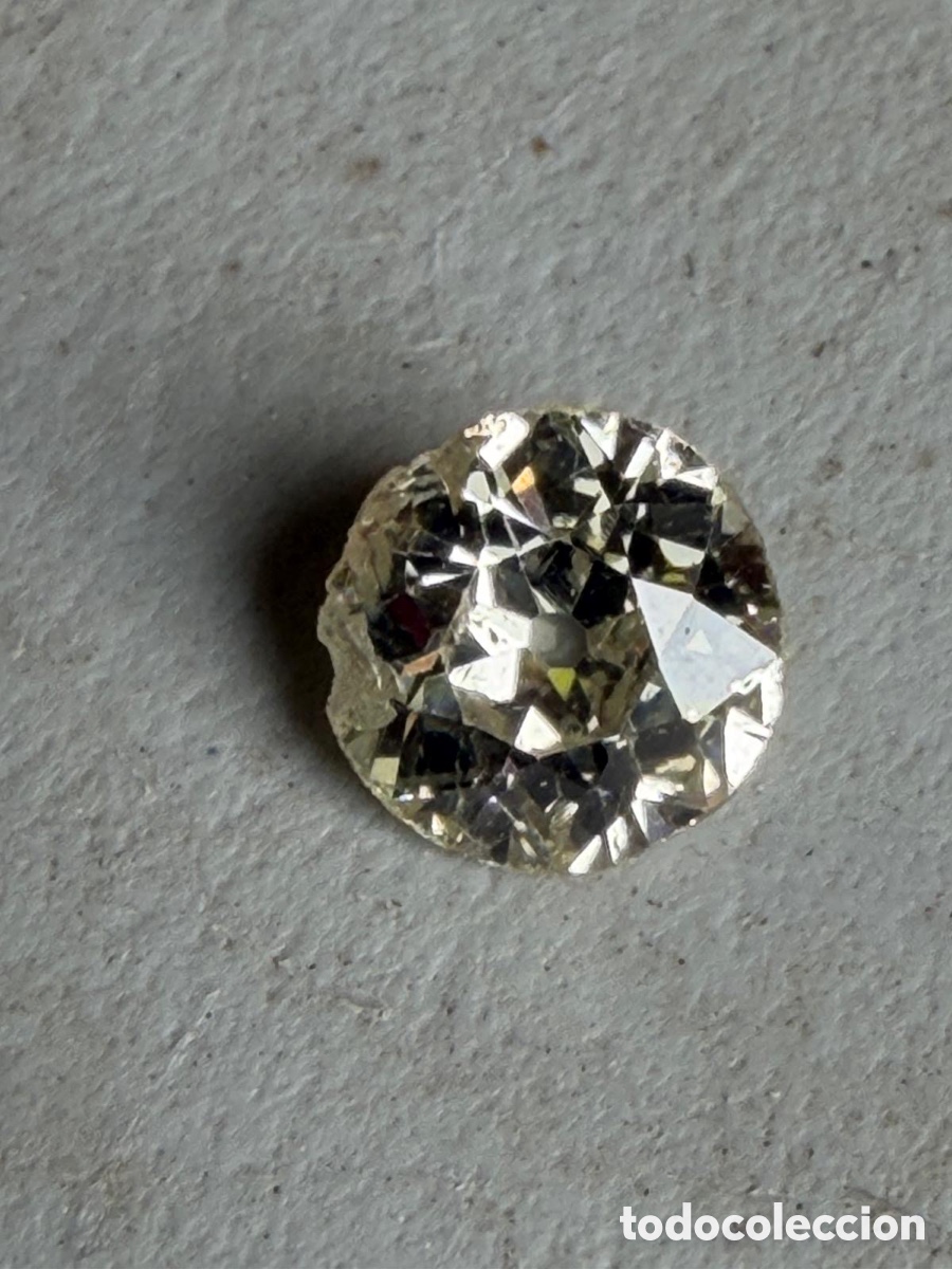 Joyeria: Diamante talla antigua con da&ntilde;os
