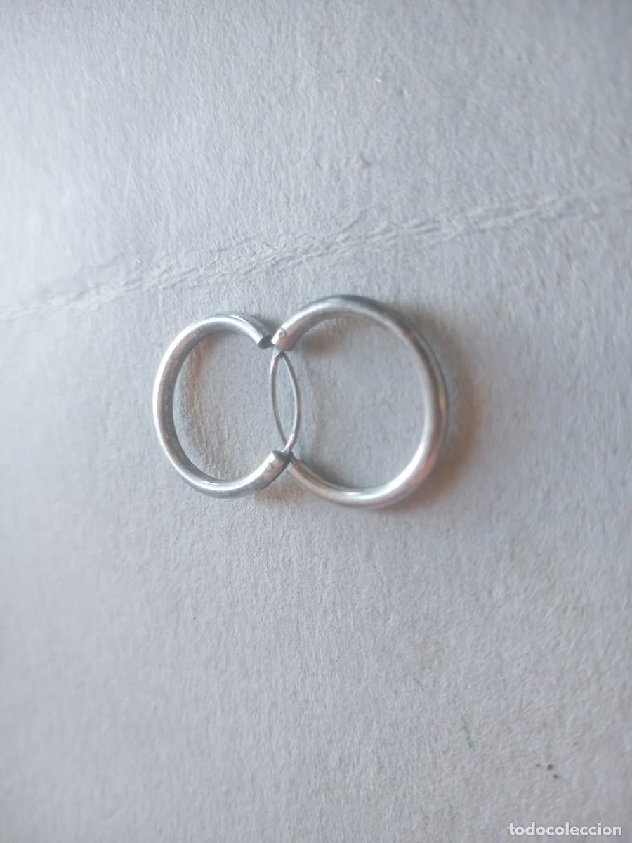Joyeria: BONITOS PENDIENTES ARO ANTIGUOS PLATA 925 - Foto 5