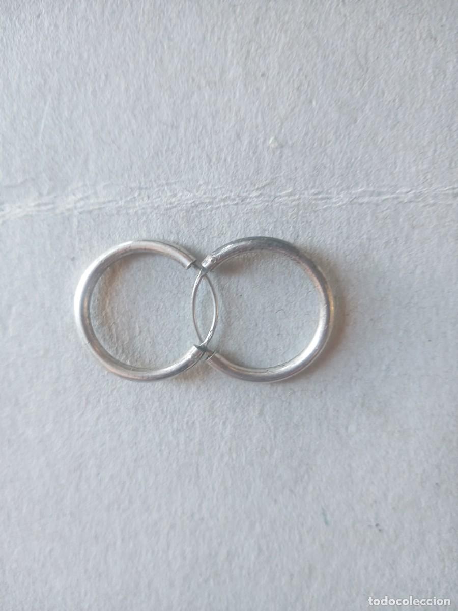 Joyeria: BONITOS PENDIENTES ARO ANTIGUOS PLATA 925 - Foto 6