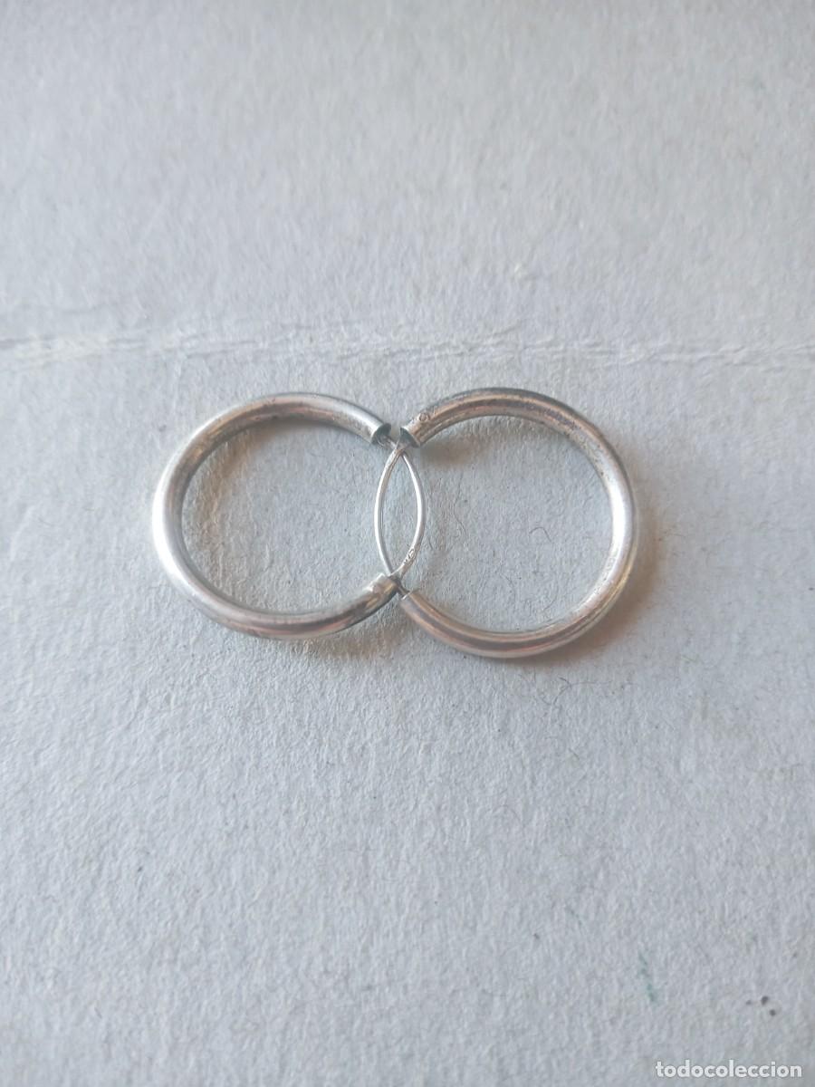 Joyeria: BONITOS PENDIENTES ARO ANTIGUOS PLATA 925 - Foto 7