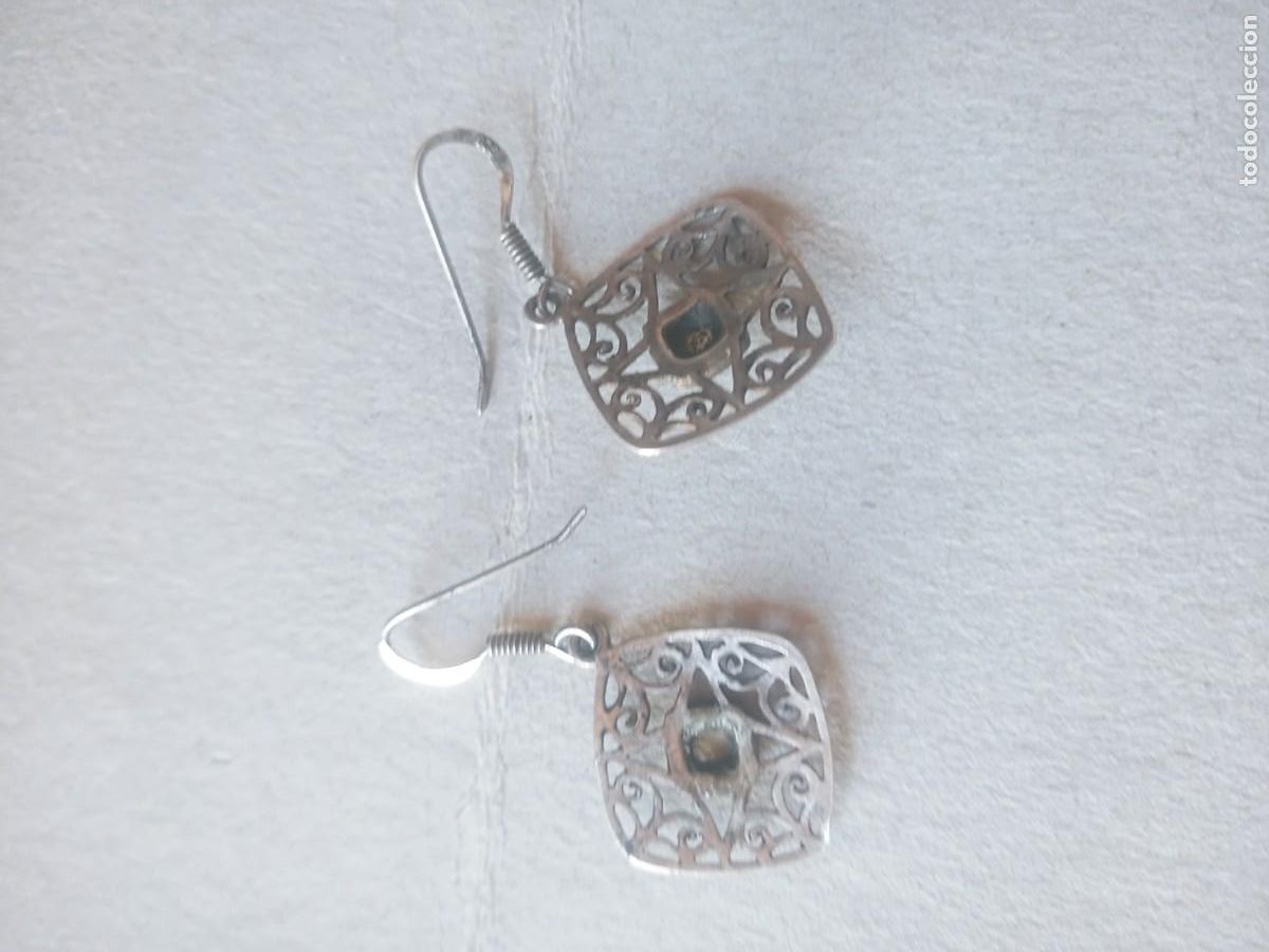 Joyeria: BONITOS PENDIENTES ANTIGUOS PLATA 925